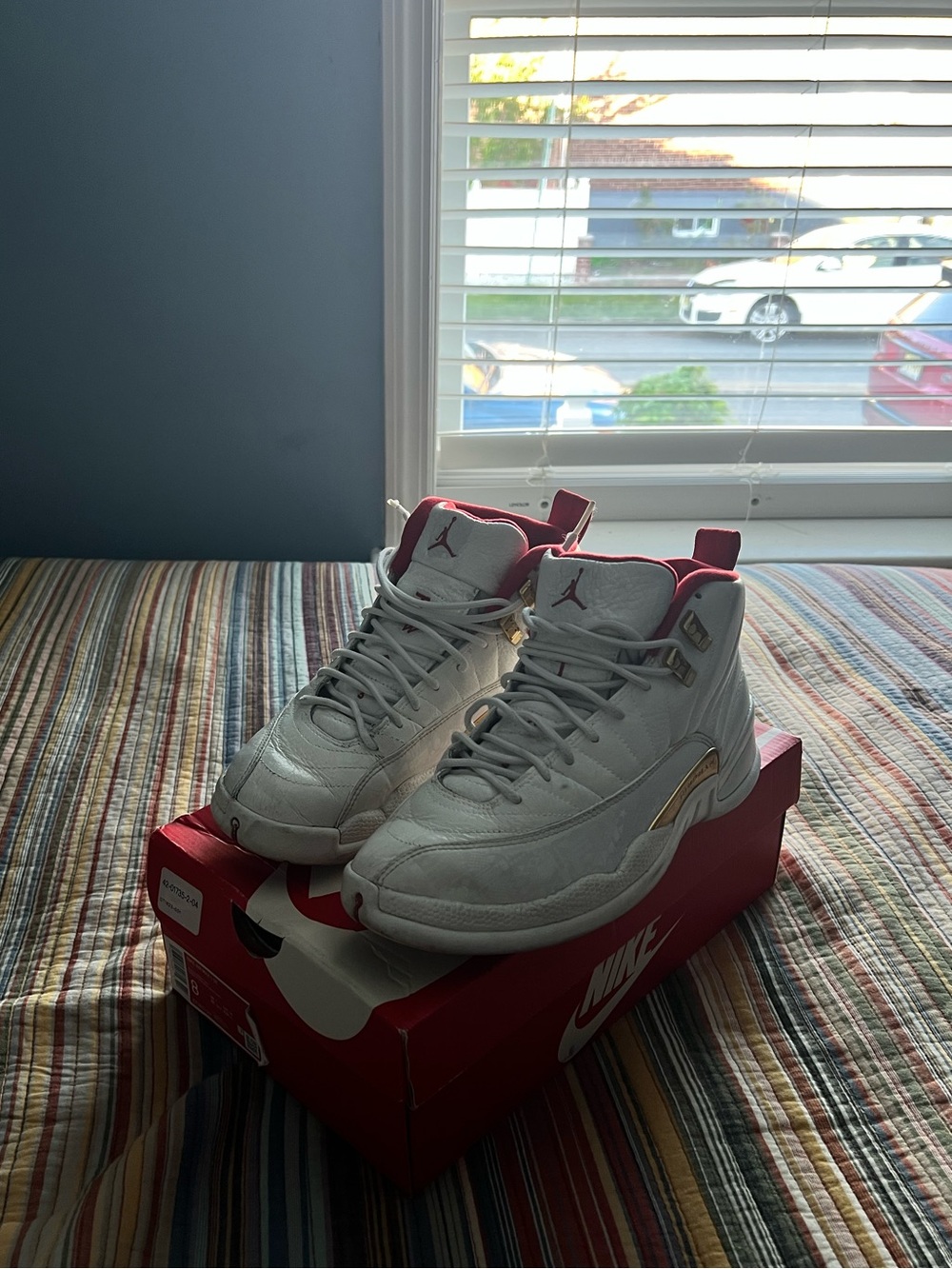 Jordan 12s Chinese New Year White & Red